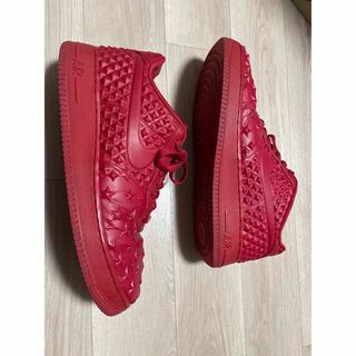 ナイキ(NIKE)のNike Air Force1 Low エアフォース　赤(スニーカー)