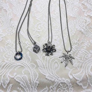 メンズ　アクセサリー ネックレス　ファッション4点まとめ(ネックレス)