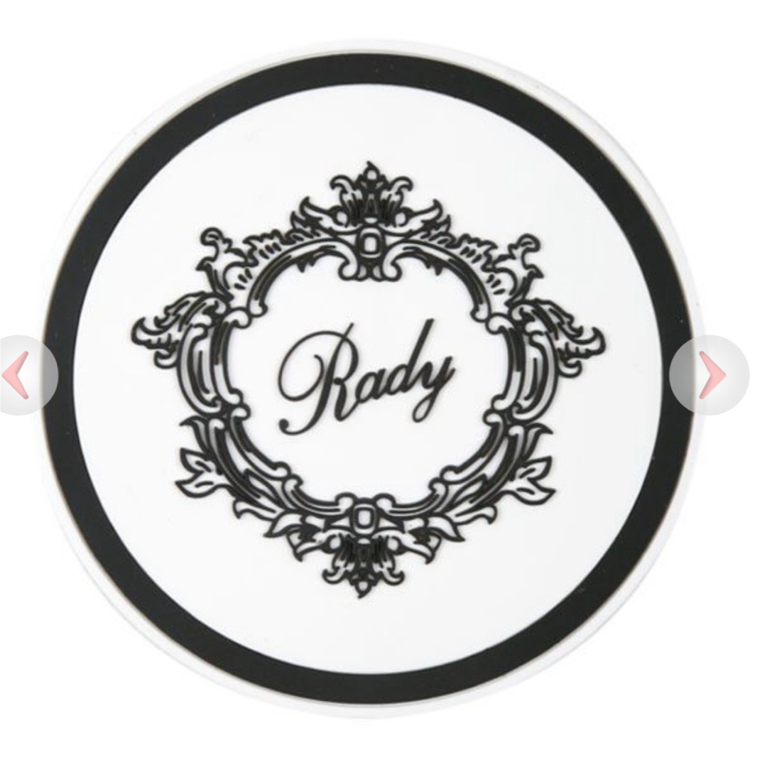 Rady(レディー)のレディー　ラバーコースター インテリア/住まい/日用品のキッチン/食器(テーブル用品)の商品写真
