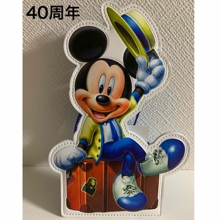ディズニー(Disney)のディズニー　40周年  ミッキーマウス　チケットケース　パスケース　限定(キャラクターグッズ)