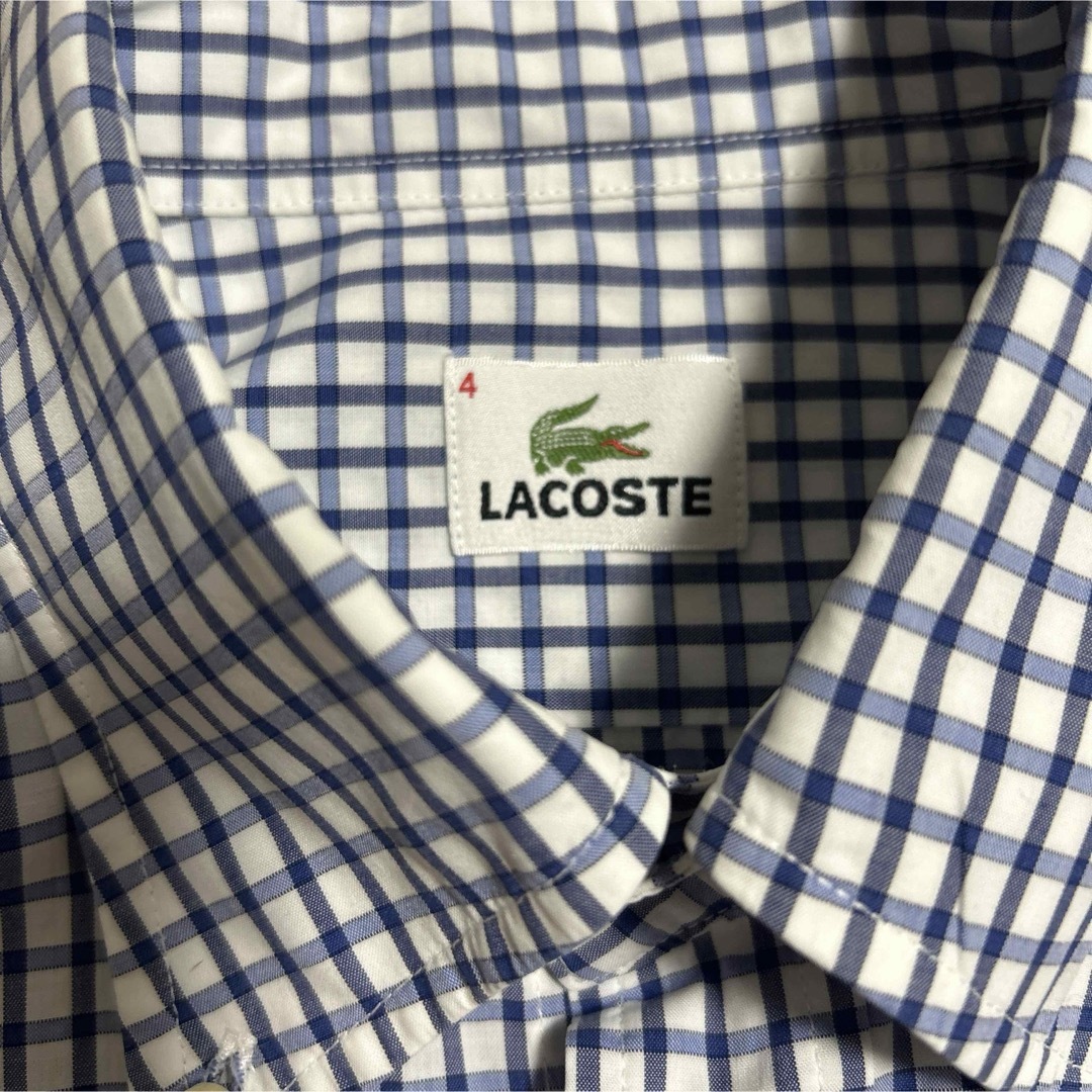 LACOSTE(ラコステ)のLACOSTEカッターシャツチェック メンズのトップス(シャツ)の商品写真