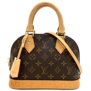 春夏ポケットLOUIS VUITTON ルイヴィトン ハンドバッグ - 茶系等(総柄)