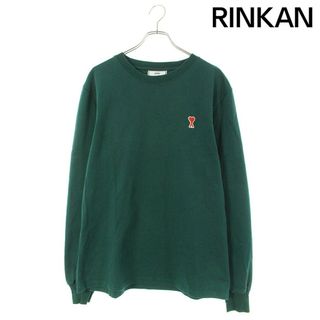 アミ(ami)のアミアレクサンドルマテュッシ  A20HJ005.701 ハート刺繍長袖カットソー メンズ XL(Tシャツ/カットソー(七分/長袖))