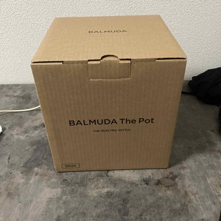 バルミューダ(BALMUDA)のBALMUDA 電気ケトル The Pot ホワイト K07A-WH(電気ケトル)