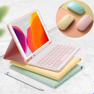 【サイズ:iPad9/iPad8/iPad7(10.2インチ)_色:イエロー】マ(タブレット)