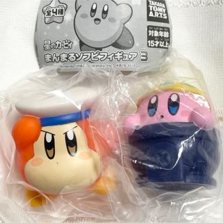 タカラトミーアーツ(T-ARTS)の【新品】星のカービィ まんまるソフビフィギュア3　カービィ(大砲) 2個セット(キャラクターグッズ)