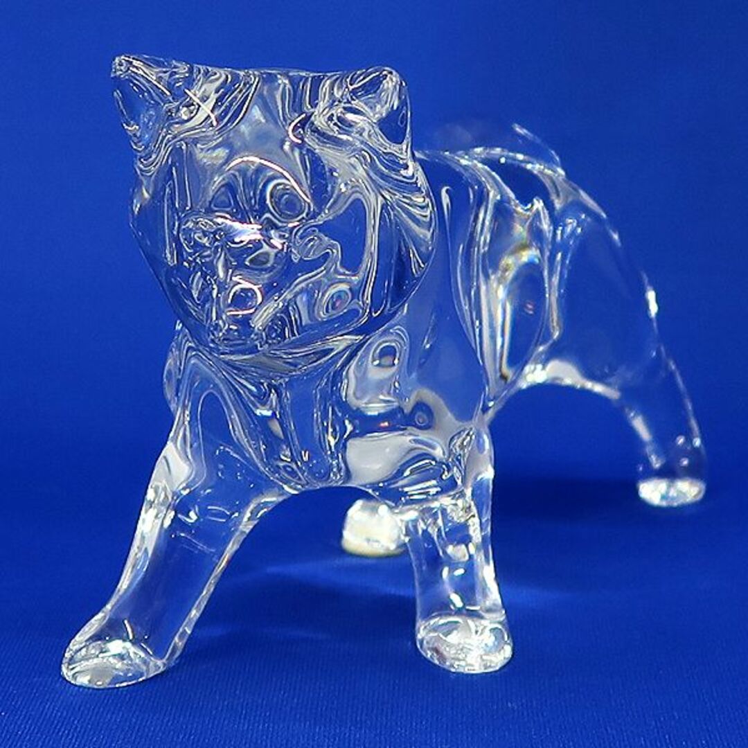 Baccarat - 美品 Baccarat バカラ 犬 クリスタルガラス 置物 干支 戌 Baccarat - 美品 Baccarat バカラ 犬 クリスタルガラス 置物 干支 戌