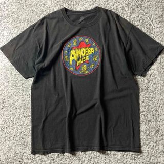 ヘインズ(Hanes)の【グッドレギュラー】アメーバミュージック　プリントTシャツ　フェードブラック(Tシャツ/カットソー(半袖/袖なし))