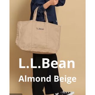 エルエルビーン(L.L.Bean)のL.L.Bean エルエルビーン　グローサリー　トートバッグ　ベージュ(トートバッグ)