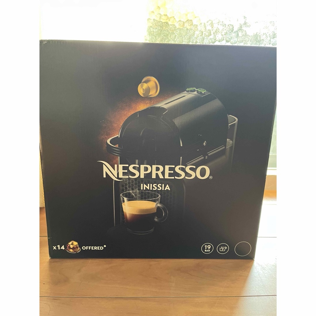 NESPRESSO(ネスプレッソ)のNESPRESSO コーヒーメーカー　イニッシア【新品・未開封】 スマホ/家電/カメラの調理家電(エスプレッソマシン)の商品写真