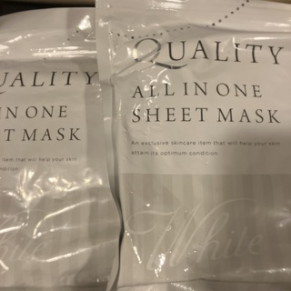 クオリティファースト オールインワンシートマスク ホワイト30枚×2袋(パック/フェイスマスク)