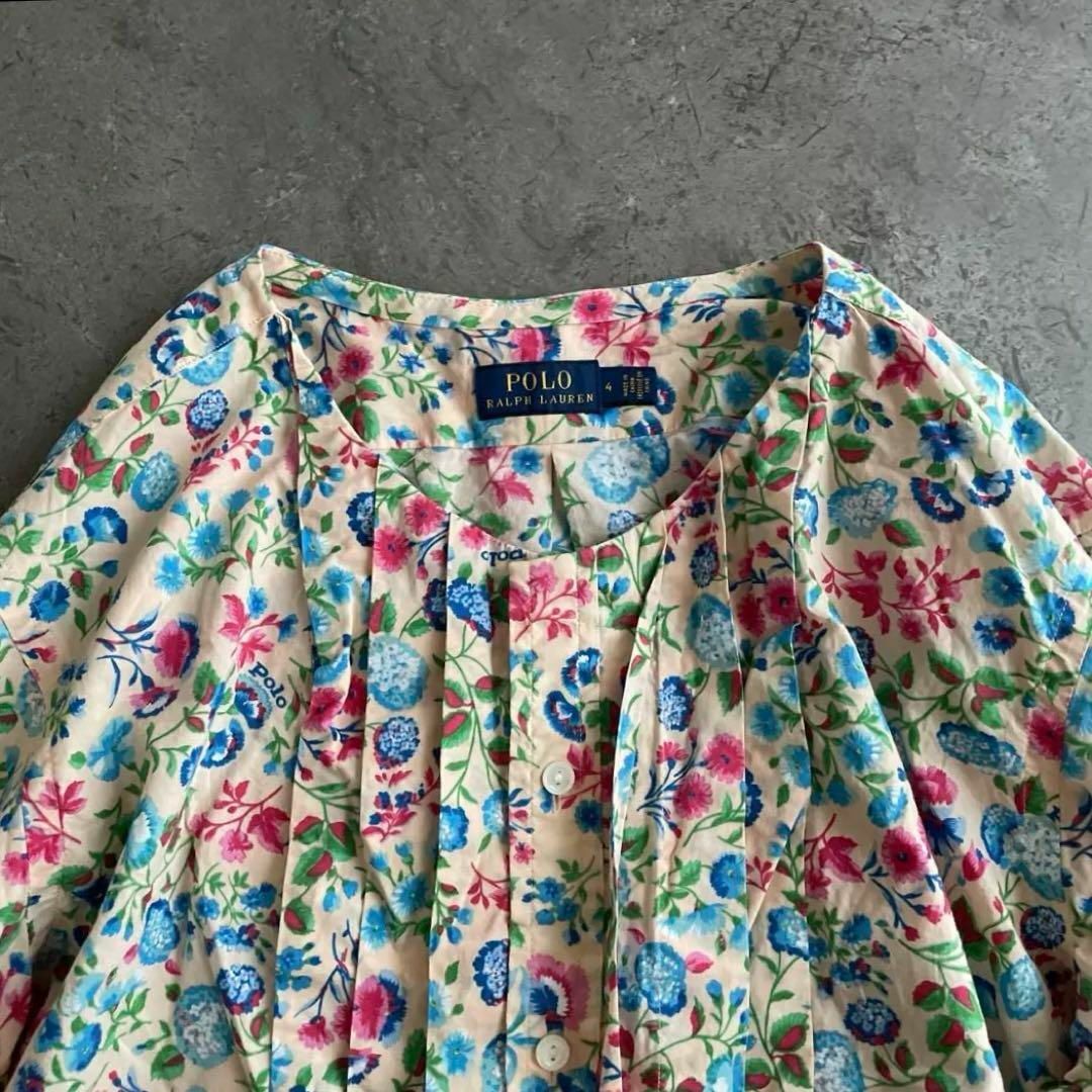 ポロ ラルフローレン polo Ralph Lauren 花柄 ワンピース ポロ ラルフローレン polo Ralph Lauren 花柄 ワンピース
