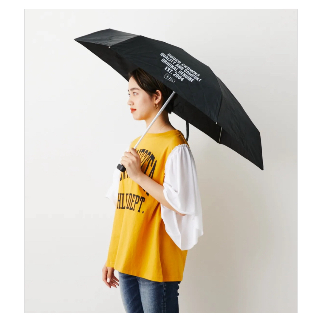 RODEO CROWNS WIDE BOWL(ロデオクラウンズワイドボウル)のロデオ★ KIU FOLDING UMBRELLA レディースのファッション小物(傘)の商品写真