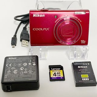 ニコン(Nikon)のNikon coolpix s6200 ニコン　デジタルカメラ　【SDカード付】(コンパクトデジタルカメラ)