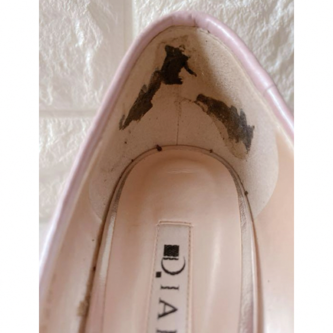 DIANA(ダイアナ)のダイアナ　グリッター　パンプス　ラメ　ピンク　サイズ23  匿名配送 レディースの靴/シューズ(ハイヒール/パンプス)の商品写真