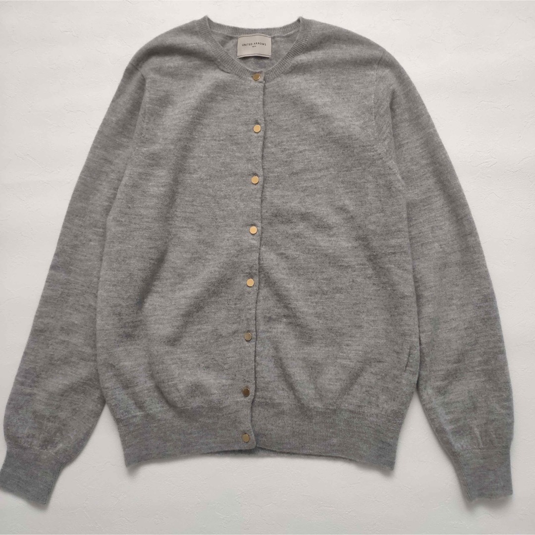 UNITED ARROWS(ユナイテッドアローズ)の定価18700円 カシミヤ混 UNITED ARROWS カーディガン  レディースのトップス(カーディガン)の商品写真