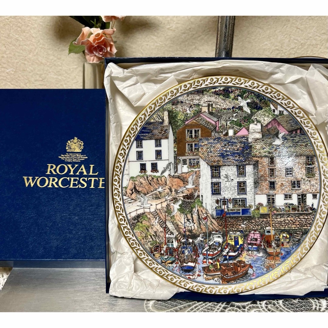 Royal Worcester(ロイヤルウースター)の英国ロイヤルウースター　Sue Scullard  ヴィレッジシリーズ　 インテリア/住まい/日用品のキッチン/食器(食器)の商品写真