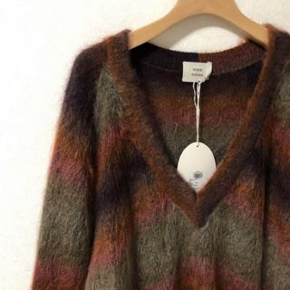 ビームス(BEAMS)のFUMIE=TANAKA フミエタナカ mohair Vneck モヘアVネック(ニット/セーター)