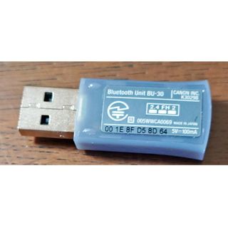 キヤノン(Canon)のキヤノン Bluetooth ユニット BU-30 日本製 中古(PC周辺機器)