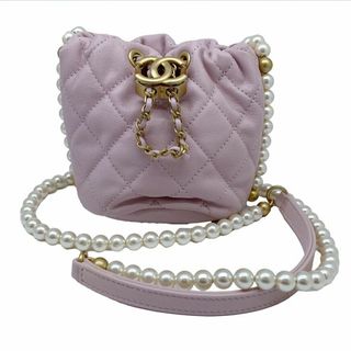 CHANEL シャネル ネックレス ココマーク 04P刻印 ピンク シルバー 美品  57847トップ