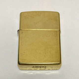 ジッポー(ZIPPO)の1994年製 ジッポー ZIPPO ヴィンテージ 真鍮 ライター ブラス タバコ(タバコグッズ)
