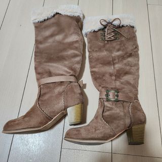 アクシーズファム(axes femme)のaxes femme ロングブーツ ブラウン(ブーツ)