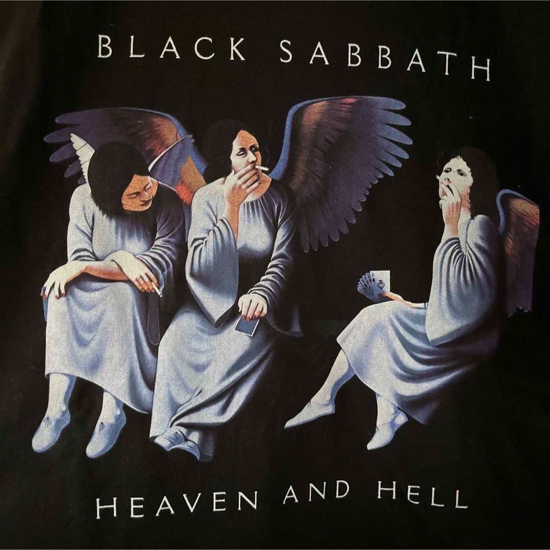 GILDAN(ギルタン)のBLACK SABBATH / HEAVEN & HELL  / Mサイズ メンズのトップス(Tシャツ/カットソー(半袖/袖なし))の商品写真