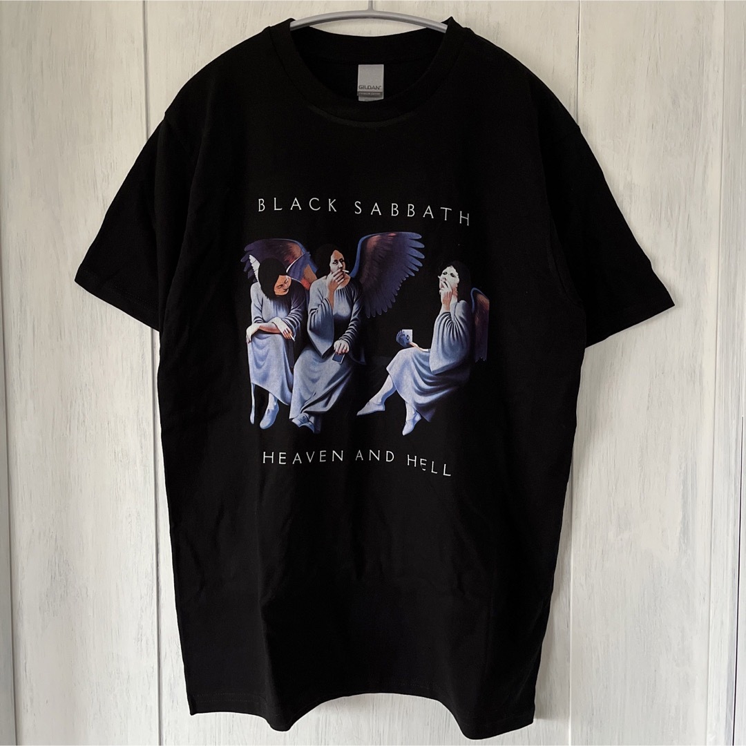 GILDAN(ギルタン)のBLACK SABBATH / HEAVEN & HELL  / Mサイズ メンズのトップス(Tシャツ/カットソー(半袖/袖なし))の商品写真