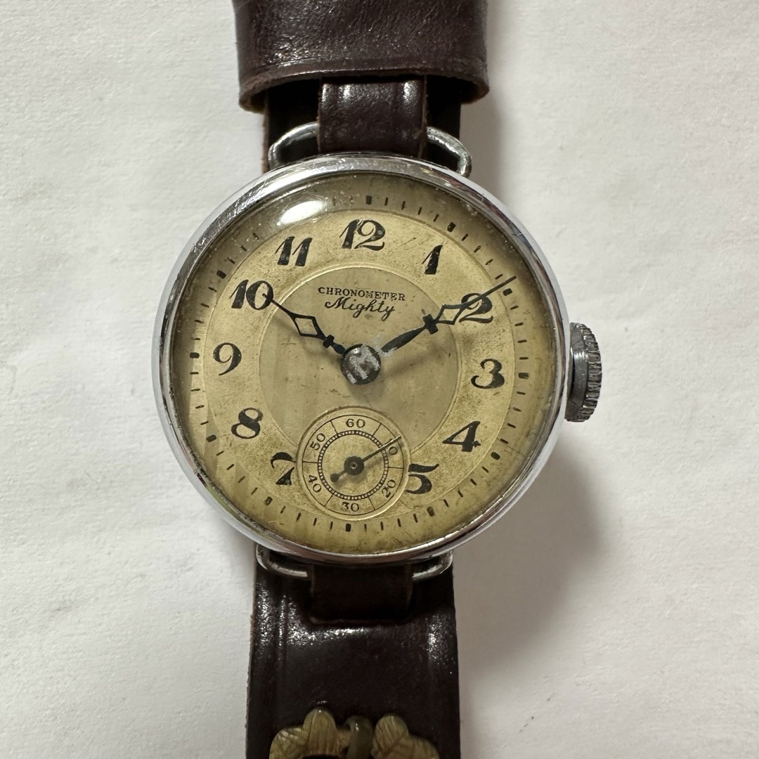 ヴィンテージ クロノメーター マイティ 腕時計 レディースのファッション小物(腕時計)の商品写真