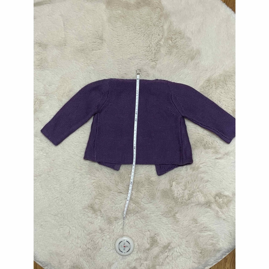PETIT BATEAU(プチバトー)のPETITBATEAUのカーディガン キッズ/ベビー/マタニティのベビー服(~85cm)(ニット/セーター)の商品写真