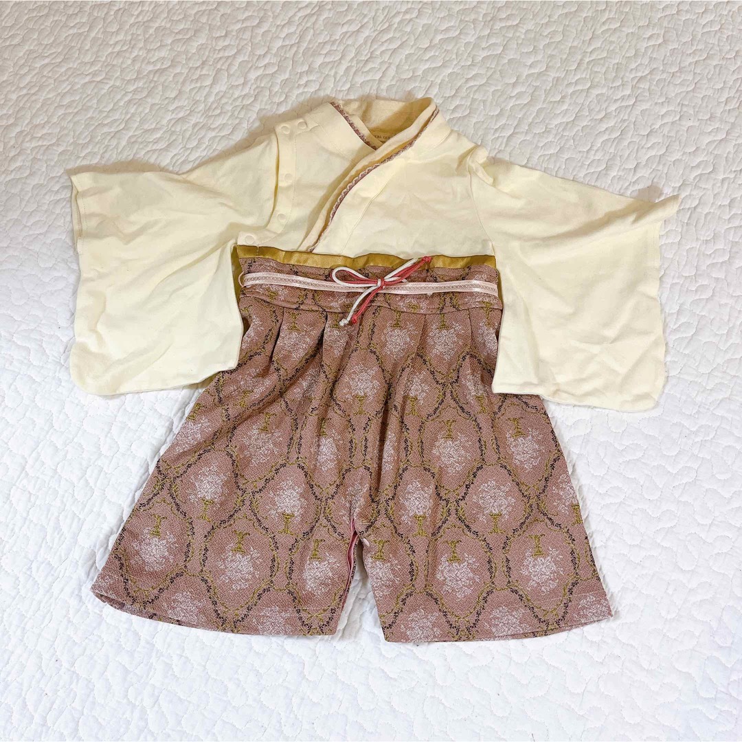 SWEET MOMMY(スウィートマミー)のスイートマミー　袴ロンパース キッズ/ベビー/マタニティのベビー服(~85cm)(和服/着物)の商品写真