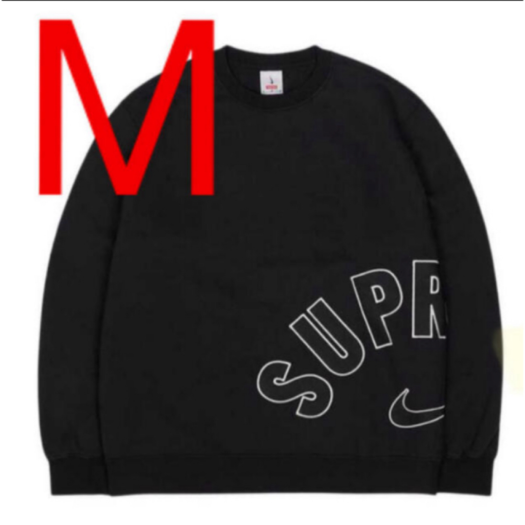 supremeSupreme Nike Arc Crewneck Black 黒 M