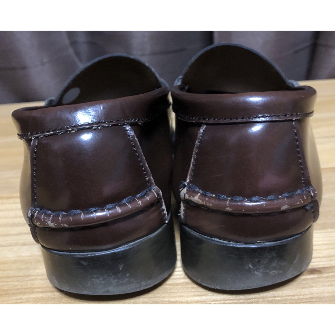 HARUTA(ハルタ)のハルタ　ローファー　ブラウン　本革　24cm ゆったり3E レディースの靴/シューズ(ローファー/革靴)の商品写真