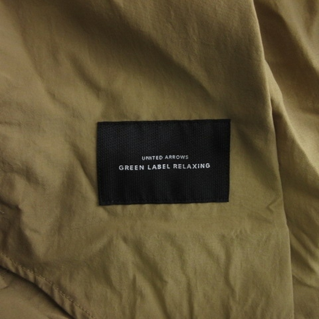 UNITED ARROWS green label relaxing(ユナイテッドアローズグリーンレーベルリラクシング)のグリーンレーベルリラクシング ナイロンコート ベージュ 36 S位 ■GY14 レディースのジャケット/アウター(スプリングコート)の商品写真