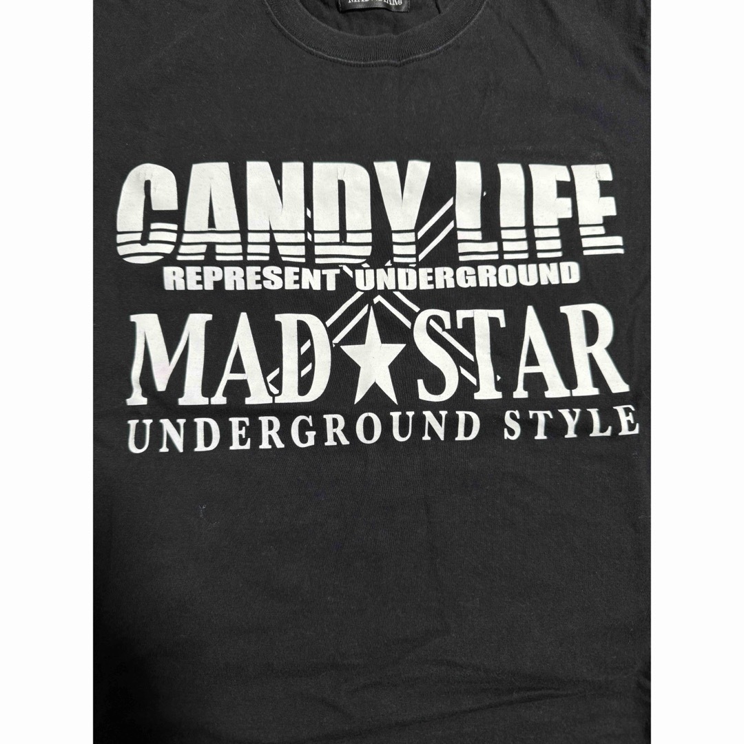 MAD☆STAR(マッドスター)のキャンディーライフ　CandyLife マッドスター　MADSTAR Tシャツ メンズのトップス(Tシャツ/カットソー(半袖/袖なし))の商品写真