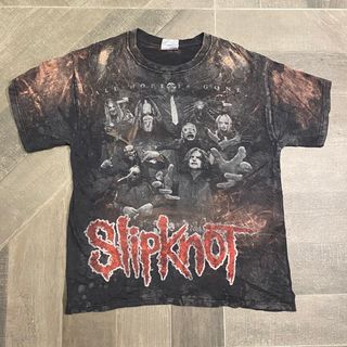 SlipKnoT スリップノット バンドTシャツ/ヘヴィメタル/USED/古着(Tシャツ/カットソー(半袖/袖なし))