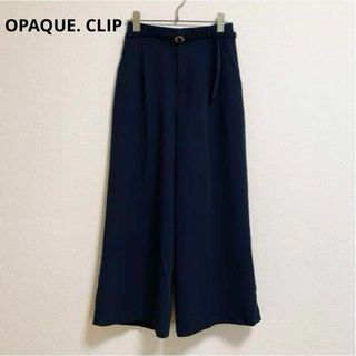 オペークドットクリップ(OPAQUE.CLIP)のst479 OPAQUE.CLIP カジュアルパンツ フルレングス ネイビー(カジュアルパンツ)