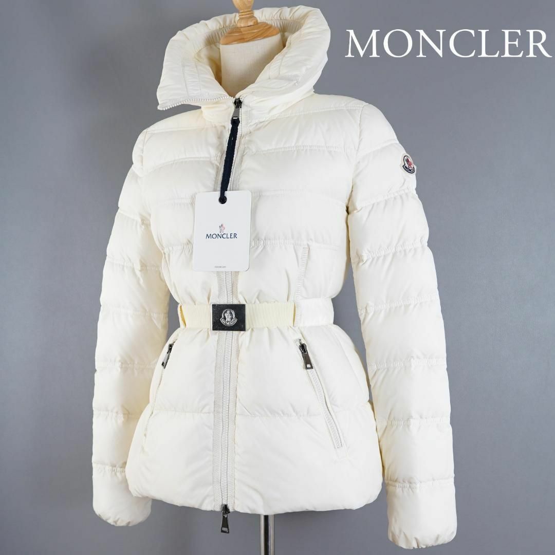 MONCLER(モンクレール)の希少カラー モンクレール ALOUETTE 白 サイズ0 国内正規品 レディースのジャケット/アウター(ダウンジャケット)の商品写真