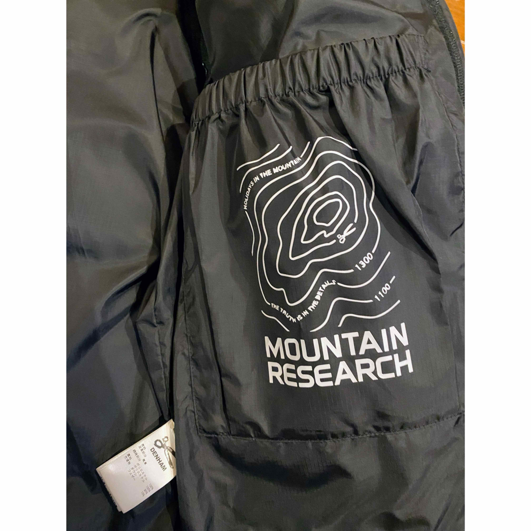 MOUNTAIN RESEARCH(マウンテンリサーチ)の【XXL】Denham & Mountain Research ダウン コラボ メンズのジャケット/アウター(ダウンジャケット)の商品写真