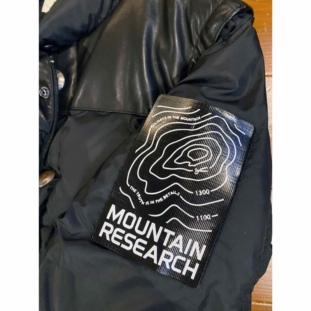 MOUNTAIN RESEARCH(マウンテンリサーチ)の【XXL】Denham & Mountain Research ダウン コラボ メンズのジャケット/アウター(ダウンジャケット)の商品写真