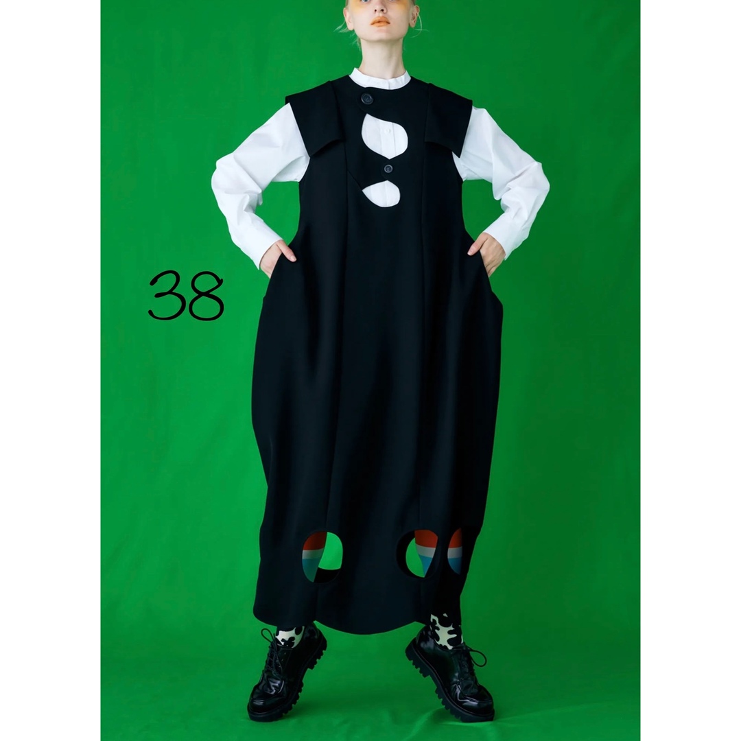 ENFOLD - 新品* ENFOLD・希少・SCALLOPED JUMPER-SKIRTの通販 ENFOLD - 新品* ENFOLD・希少・SCALLOPED JUMPER-SKIRTの通販