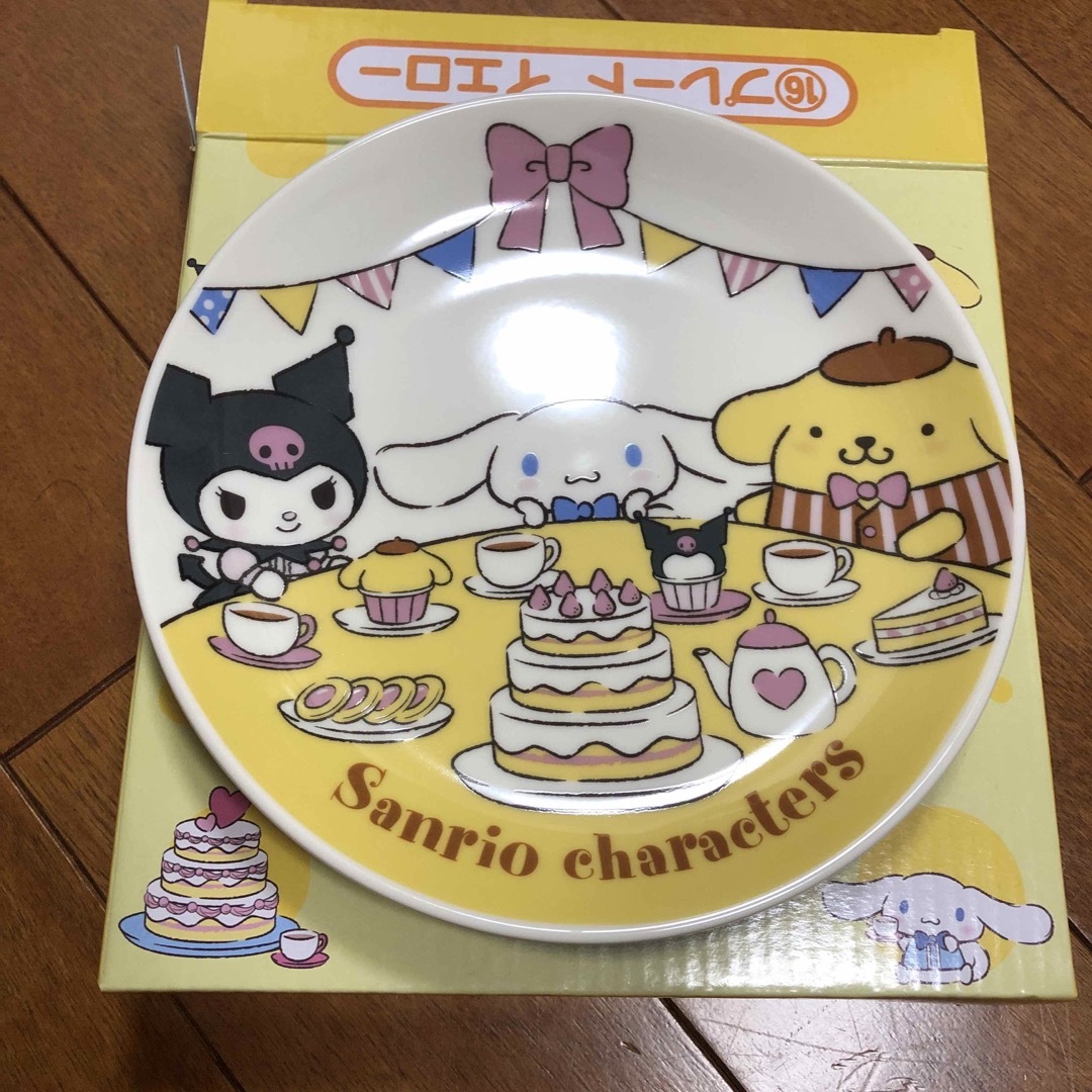 サンリオ(サンリオ)のクジ　プレート　　Sanrio エンタメ/ホビーのおもちゃ/ぬいぐるみ(キャラクターグッズ)の商品写真