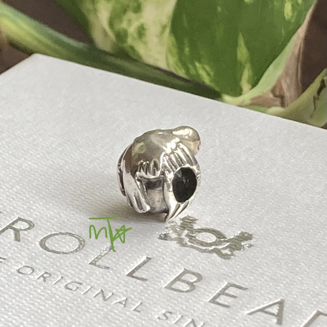 Trollbeads Pax Bead with Earth & Olive レディースのアクセサリー(チャーム)の商品写真