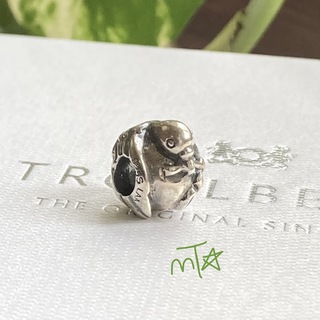Trollbeads Pax Bead with Earth & Olive(チャーム)