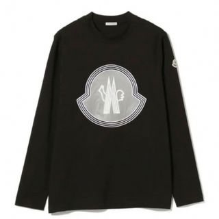 ★最新作★MONCLER 長袖Tシャツ Ｌ ロンT ロゴ ワッペン モンクレール