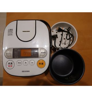 アイリスオーヤマ(アイリスオーヤマ)の【中古美品】IRIS 米屋の旨み 銘柄炊き 炊飯器 RC-MA50-B(炊飯器)