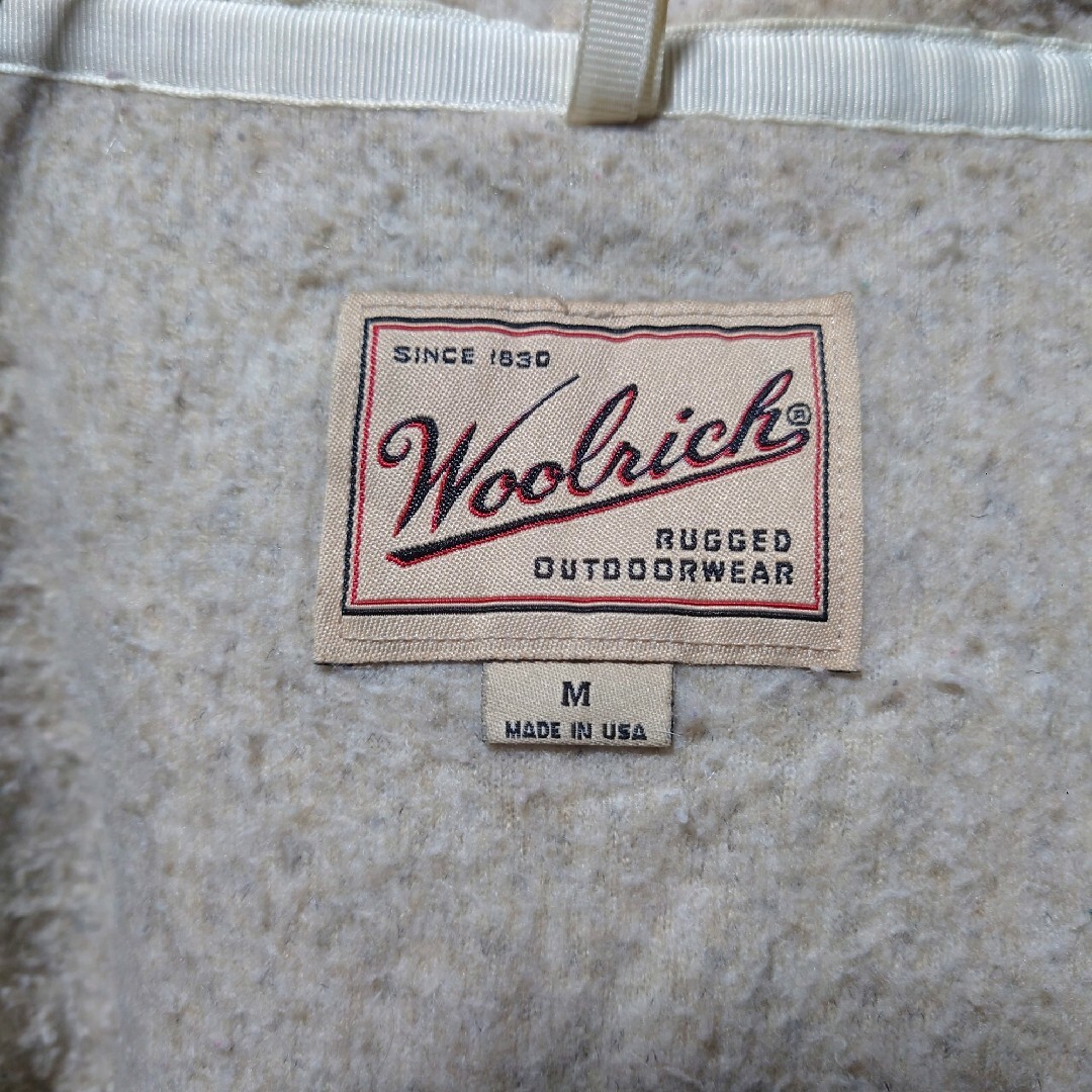 WOOLRICH(ウールリッチ)の【WOOLRICH】90's USA製 ボアフリースジャケット フーディS288 レディースのジャケット/アウター(その他)の商品写真