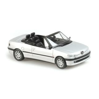 マキシチャンプス 1/43 プジョー 306 カブリオレ 1998 シルバー(ミニカー)