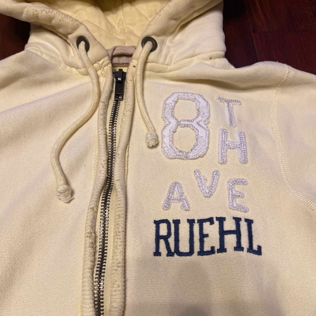 Ruehl No.925(ルールナンバー925)の新品 RUEHL No.925 ルール  パーカー S イエロー メンズのトップス(パーカー)の商品写真