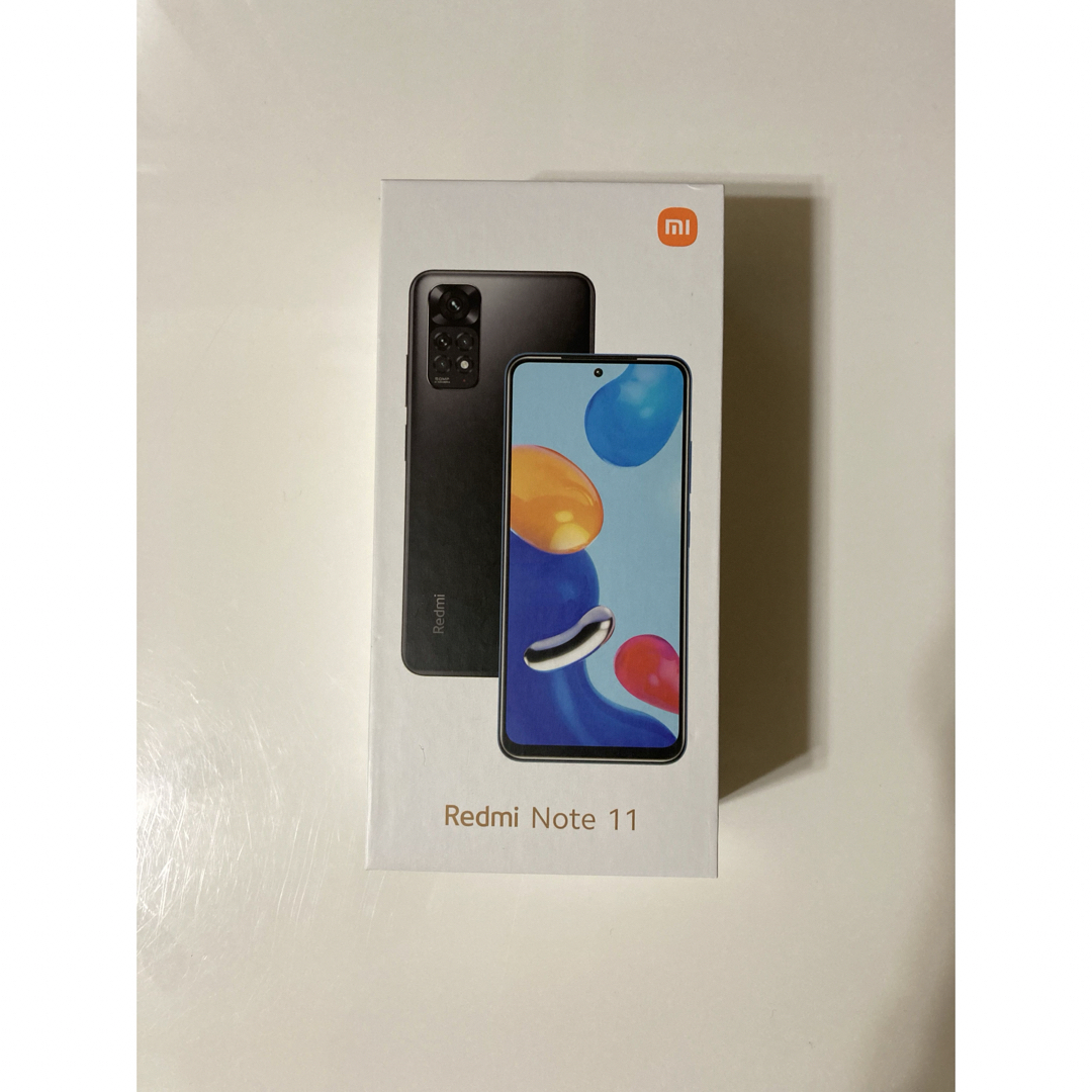 Redmi Note 11 グラファイトグレー 64 GB SIMフリー Redmi Note 11 グラファイトグレー 64 GB SIMフリー
